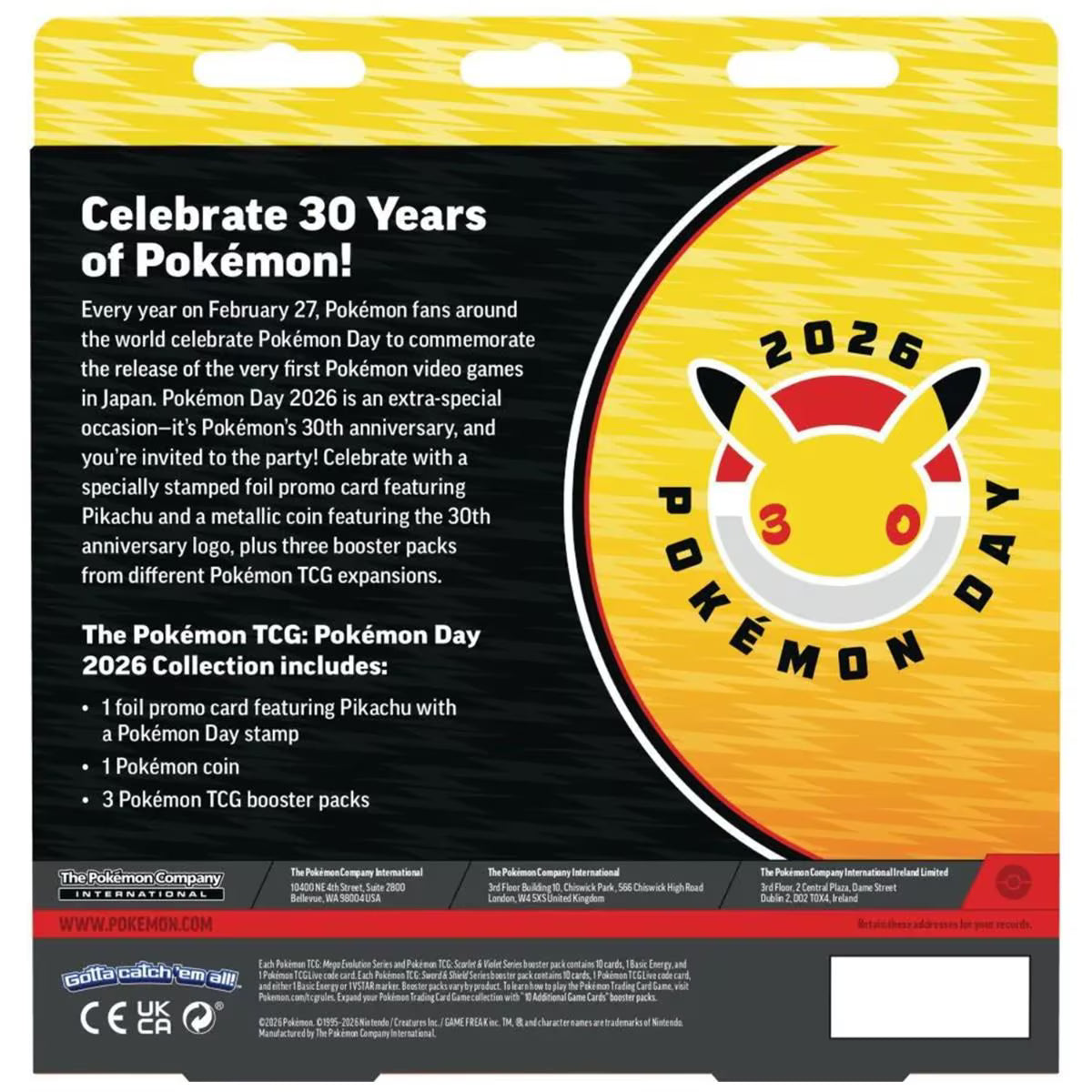 Pokemon - Pokemon Day 2026 Collection Box -EN