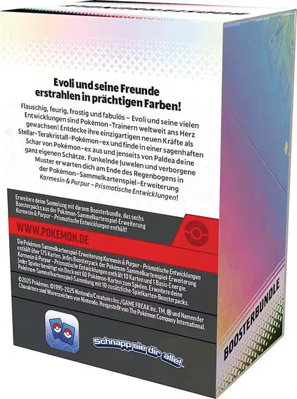 Pokemon Prismatische Entwicklungen Booster Bundle Deutsch