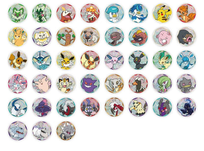 [S-CHN] Pokémon - Gem Pack Badge Set (CBB1-2-3)