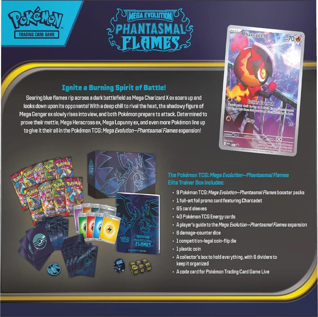 Pokemon Phantasmal Flames Elite Trainer Box English