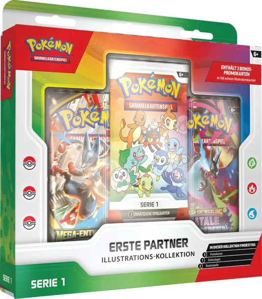 Pokémon Erste Partner Serie 1 Illustrations-Kollektion Deutsch