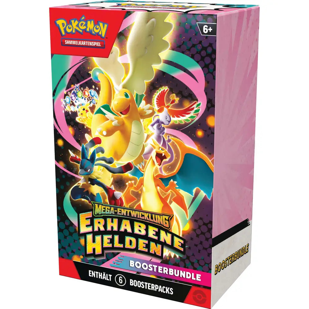 Pokémon TCG ME02.5 Erhabene Helden Booster Bundle DE