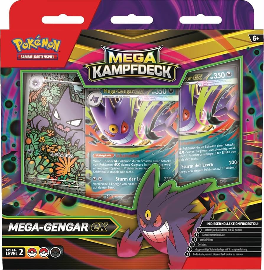 Mega Gengar ex Mega Kampfdeck DE