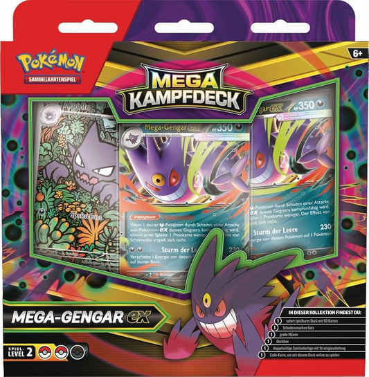 Mega Gengar ex Mega Kampfdeck DE