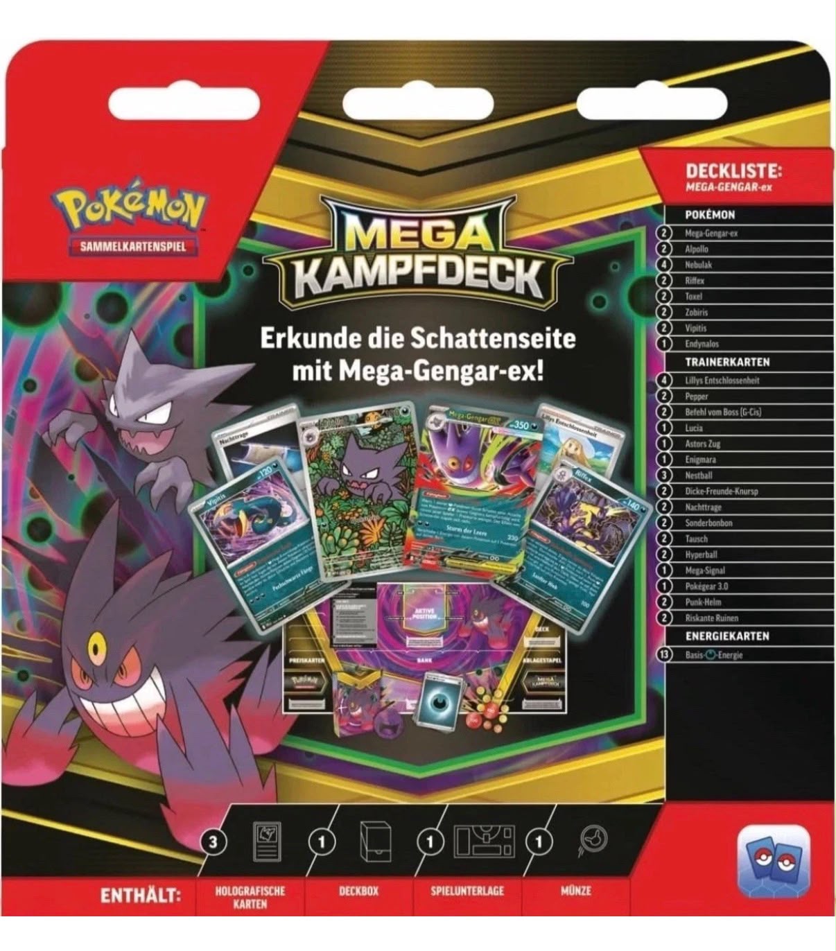 Mega Gengar ex Mega Kampfdeck DE