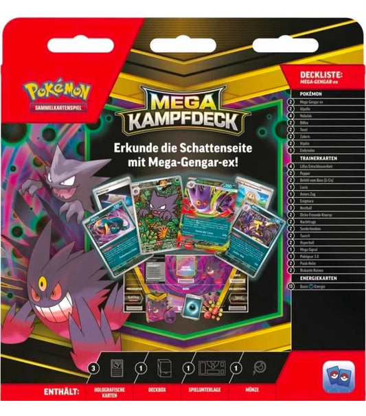 Mega Gengar ex Mega Kampfdeck DE