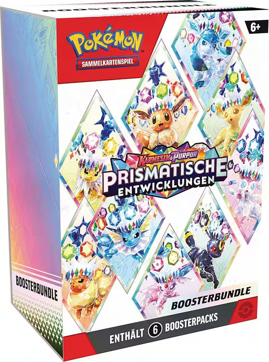 Pokemon Prismatische Entwicklungen Booster Bundle Deutsch