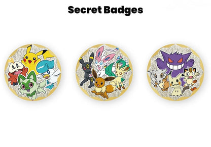[S-CHN] Pokémon - Gem Pack Badge Set (CBB1-2-3)