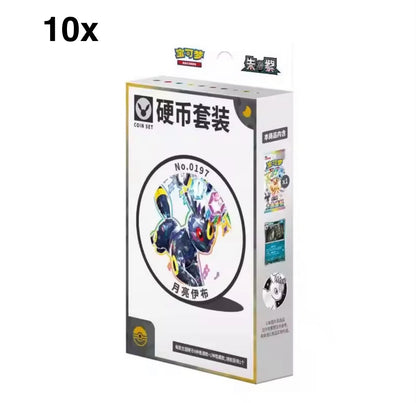 CSV9.5C: Terastal Gathering Nachtara Coin Set Display